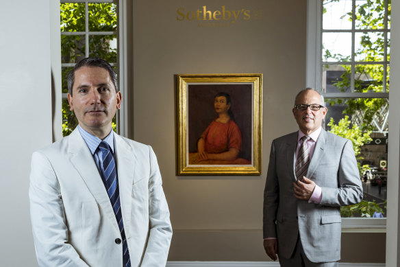 Geoffrey Smith (left)  and Gary Singer have ditched the Sotheby's name.