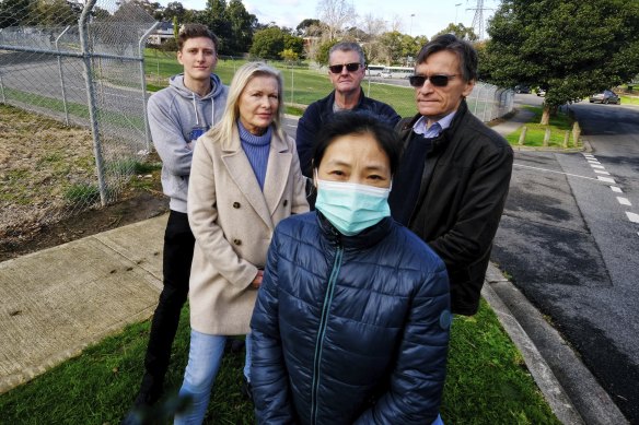 Jennifer Gong, Diane Hagqvist, Graeme Parncutt, William Rennie and David Rennie are disappointed at the proposal and lack of consultation for the Bills Street, Hawthorn, project.