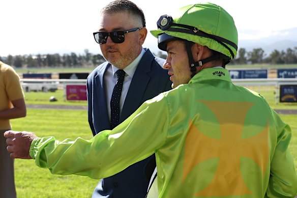 Trainer Damien Lane.
