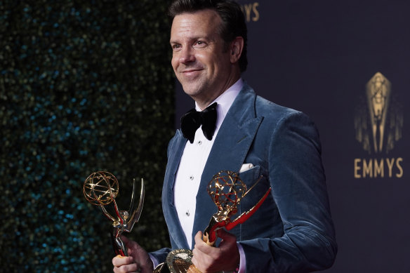 Jason Sudeikis won an Emmy in 2021 for outstanding lead actor in a comedy series for Ted Lasso.