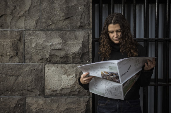 Rosie Heselev, one of the managing editors of About Time, hopes the paper will be fully staffed by those with experience in the prison system.