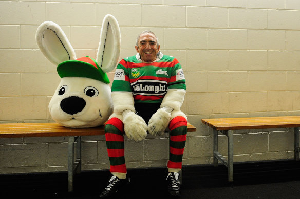 Charlie Gallico has been Reggie the Rabbit for two decades.