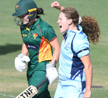 NSW all-rounder Hannah Darlington is a young star going places.