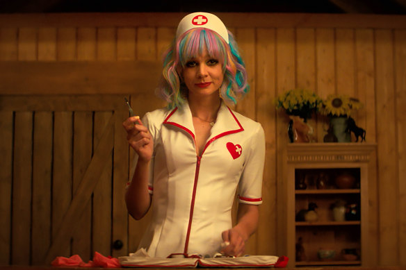 Carey Mulligan in a scene from Promising Young Woman.