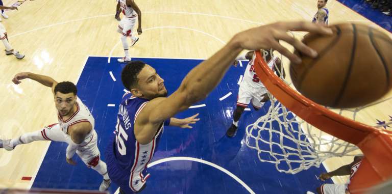 Simmons has gotten back in the groove quite quickly this new NBA season. 