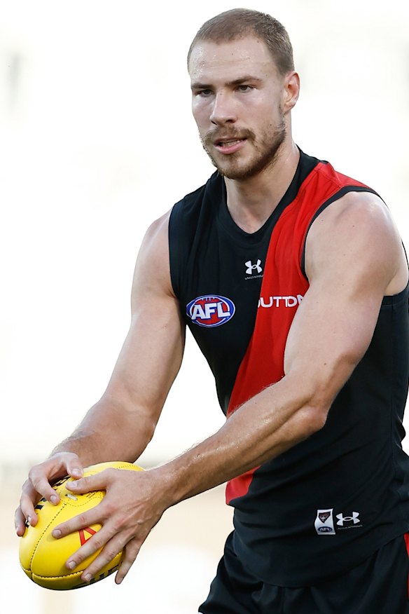 Essendon key defender Ben McKay.