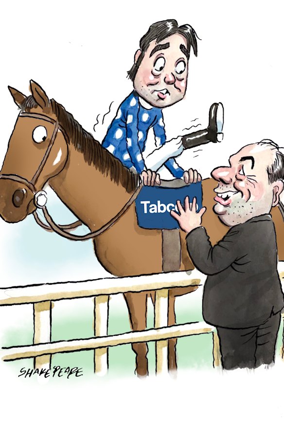 New Tabcorp boss Gillon McLachlan and Racing NSW boss Peter V’landys can expect to meet again.
