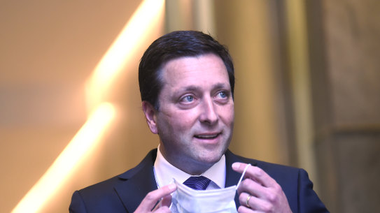 Matthew Guy was a controversial planning minister between 2010 and 2014.