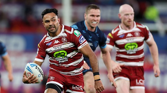 Australian Bevan French has starred for the Wigan Warriors.