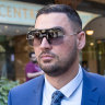 Salim Mehajer outside court in 2020.