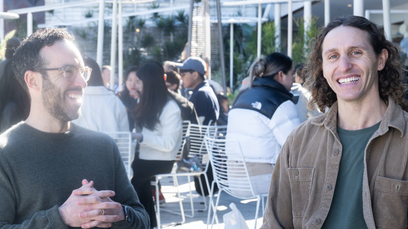 The co-CEOs who learned the secret to business from ... pasta