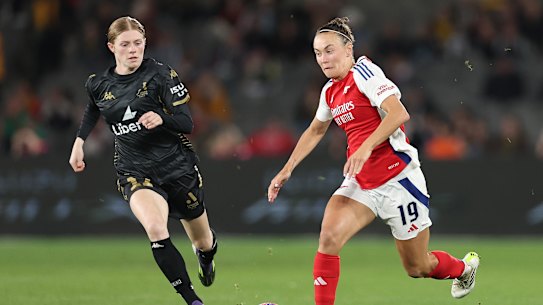 Caitlin Foord and Cortnee Vine.