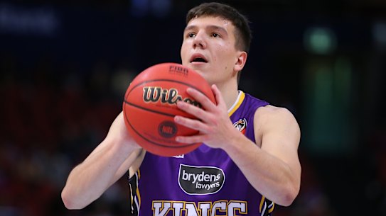 Dejan Vasiljevic is a rising star for the Sydney Kings.
