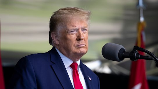 Donald Trump says he will not watch the NFL or soccer, if players kneel in solidarity with the Black Lives Matter movement.