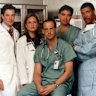 The stars of ER (from left) Noah Wyle, Sherry Stringfield, Anthony Edwards, George Clooney and Eric La Salle.