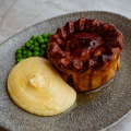 Pie, creamy mash and peas are the $22 special at The Woolwich.