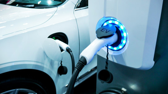 Sales of electric vehicles in Australia are growing.