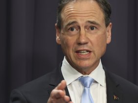 Greg Hunt has urged parents to vaccinate their young children against COVID-19.