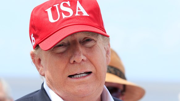 "Some of the roughest people you have ever seen": US President Donald Trump.