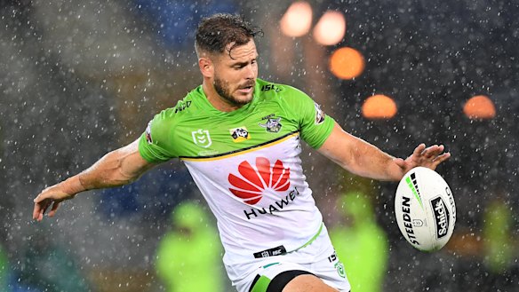 Raiders coach Ricky Stuart praised the way Aidan Sezer controlled the game.