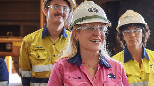 Chief executive Elizabeth Gaines said Fortescue had delivered an "outstanding operational performance".