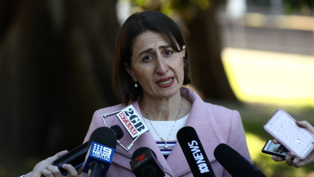 NSW Premier Gladys Berejiklian announces that Daryl Maguire will quit.