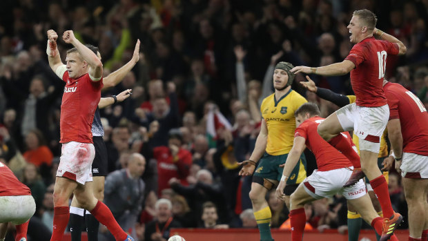 Historic: Wales are one victory away from a clean sweep of the November internationals.