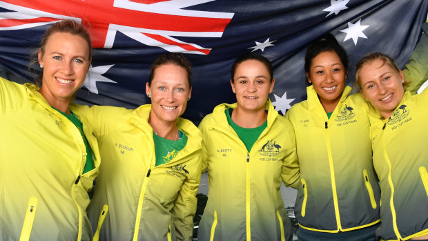 Australia will play off for the Fed Cup in Perth later this year, before the format changes next year.