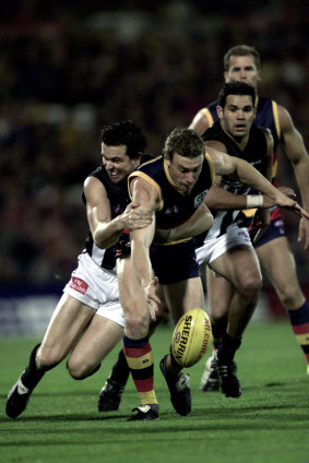 Lonie and Goodwin  at AAMI Stadium.