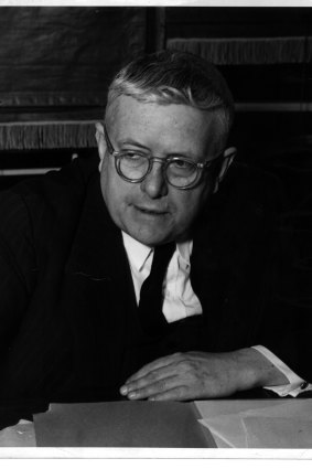 Dr. H.V.  Evatt, leader of the Labor Party in 1951.