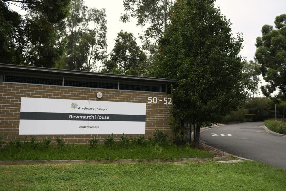 Three residents of the Anglicare Newmarch House aged care facility have died after contracting coronavirus.