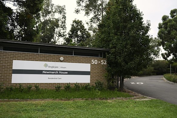 Three residents of the Anglicare Newmarch House aged care facility have died after contracting coronavirus.