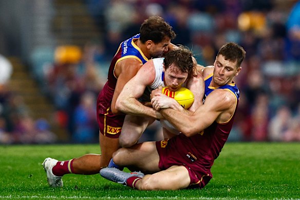 Brisbane's defense pressure stood up when necessary.