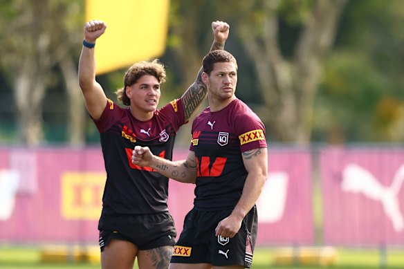 Kalyn Ponga and Reece Walsh are expected to fight it out for the Queensland No.1 jersey.
