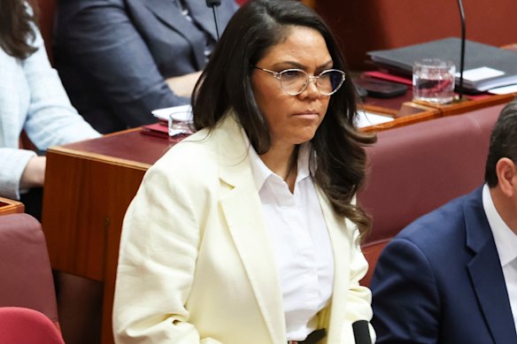 Northern Territory senator Jacinta Nampijinpa Price.