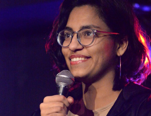 Guneet Kaur was one of the standouts at this year’s Raw Comedy finals