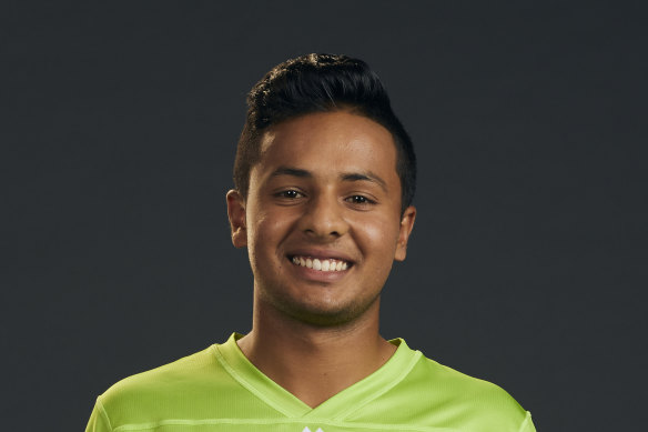 Tanveer Sangha took 5-14.