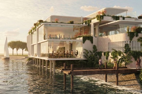 Construction of the Bayside Pavilion in Wynnum would likely begin in 2027 and be completed the following year. 