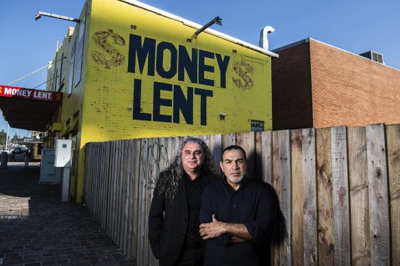 Artist Khaled Sabsabi (right) and curator Michael Dagostino were dropped as Australia’s entrant to the 2026 Venice Biennale.