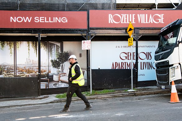 The development of the former Balmain Leagues Club site is due to be completed by 2028.