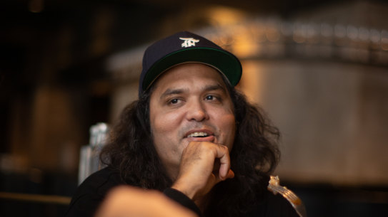 Rapper Birdz at Chancery Lane.