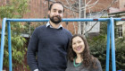 Ogi Askovic and Lilian Zuniga Pino are having a baby girl in November.