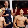 Chris Fydler, Ashley Callus, MIchael Klim and Ian Thorpe.