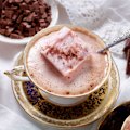 Jane de Graaff’s hot chocolate with marshmallow.