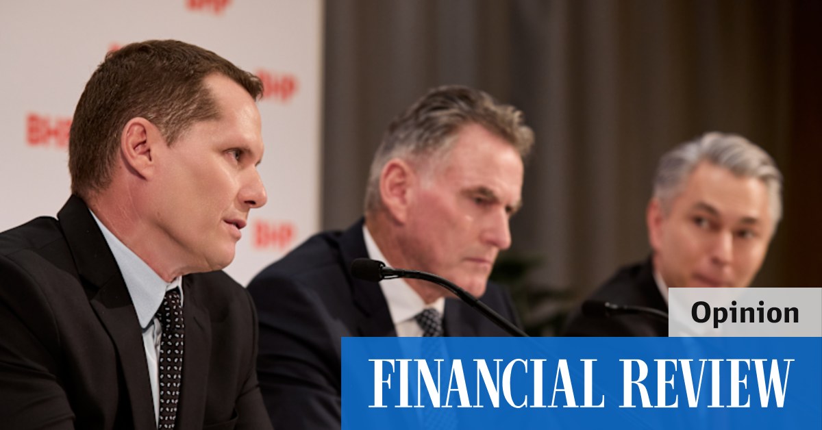 afr.com - The AFR View - New BHP boss has work cut out for him to deliver copper future