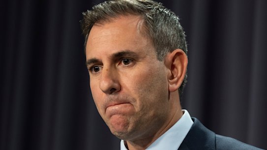 Treasurer Jim Chalmers.