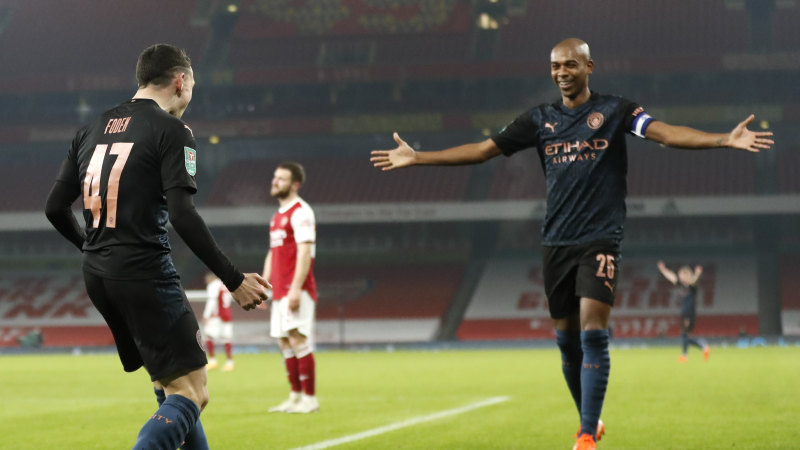 More Misery For Arsenal In 4 1 League Cup Exit To Man City