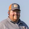 Ninth generation farmer Caleb Ragland on his property in Magnolia, Kentucky.