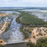 ‘The waters are still rising’: Menindee flood peak expected to exceed 1976 record level