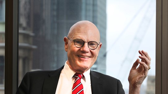 Dr Don Russell was an adviser to then treasurer Paul Keating during the 1990s recession and is now chairman of AustralianSuper.